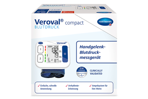 Veroval® compact Handgelenk-Blutdruckmessgerät