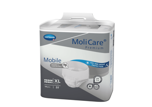 MoliCare® Mobile 10 Mutandine per incontinenza XL (circonferenza dell'anca 130-170 cm)