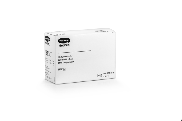 MediSet® Marly Rundtupfer steril Ø 3 cm P3