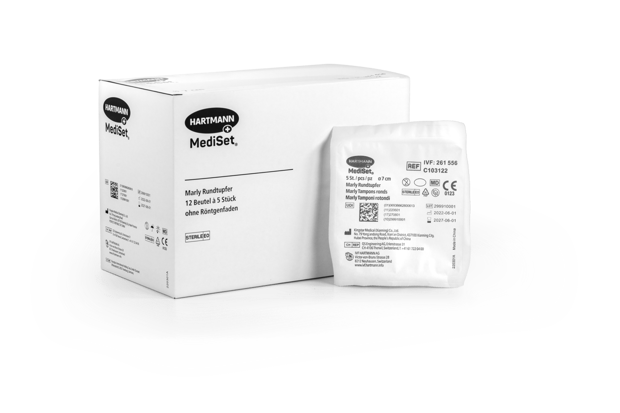 MediSet® Marly Rundtupfer steril Ø 7 cm