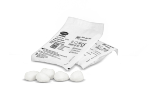 MediSet® Marly Rundtupfer steril steril, ohne Röntgenfaden, doppelt verpackt Ø 3 cm, DoBt P5