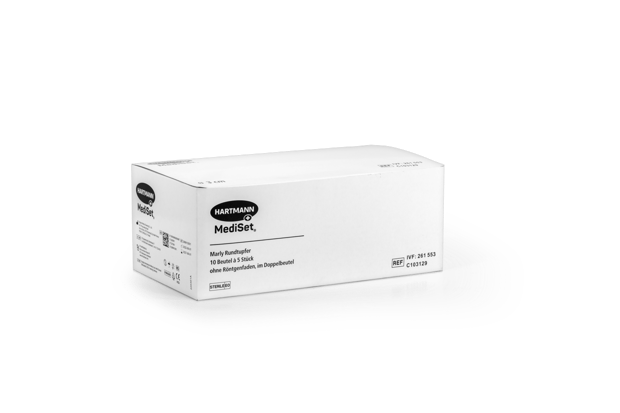 Mediset® Marly Tampons stérile stérile, sans fil RX, double emballage Ø 3 cm, Do P5