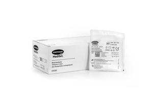 MediSet® Marly Rundtupfer steril steril, ohne Röntgenfaden, doppelt verpackt Ø 3 cm, DoBt P5