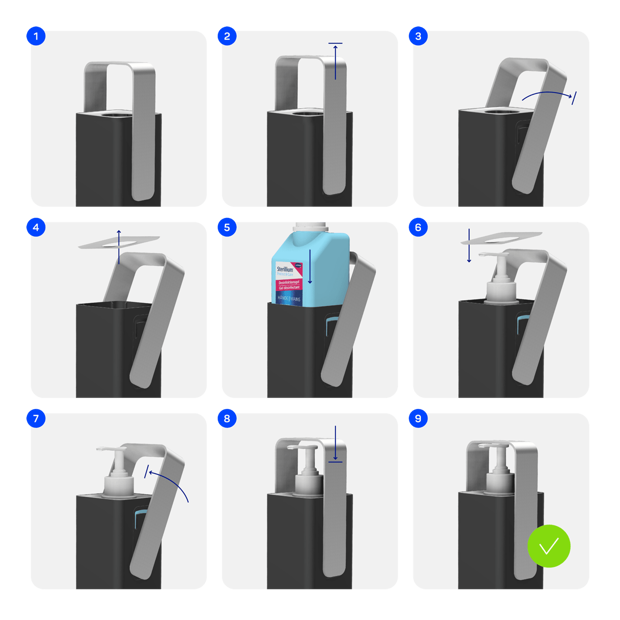 Sterillium® Protect & Care Dispenser Leon