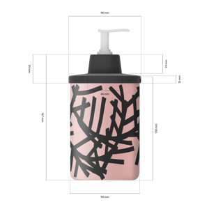 Sterillium® Protect & Care Dispenser Mia flowery grey