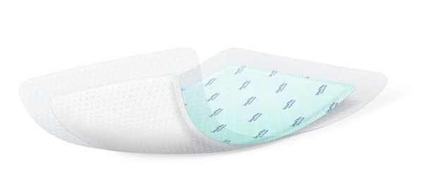 Zetuvit® Plus Silicone Border sterili, sigillate singolarmente 16 x 26 (10,5x20,5) cm