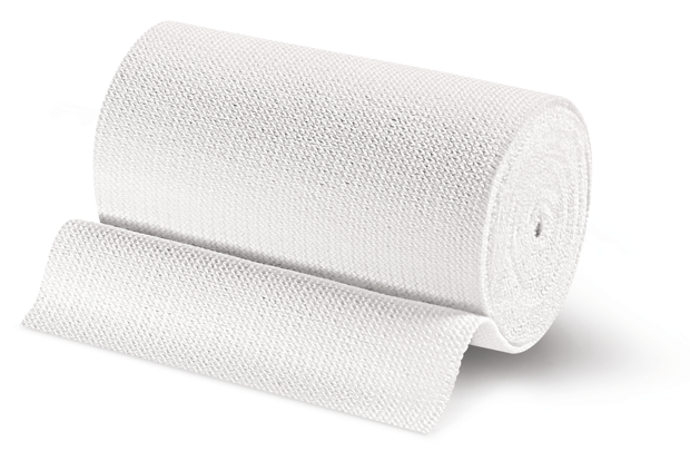HARTMANN Bende Idealbinde in confezione singola in cellophane, 10 pezzi per scatola pieghevole 8 cm x 5 m