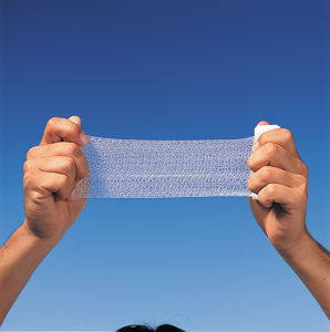 Peha®-Crepp weiss, offen, 6 cm x 4 m