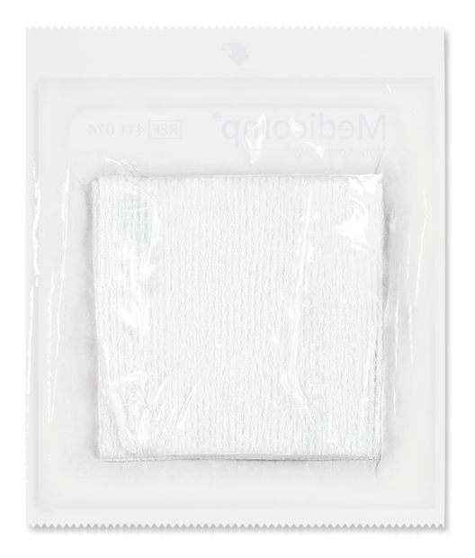 Medicomp® 4 plis stérile, P25x2 5 x 5 cm