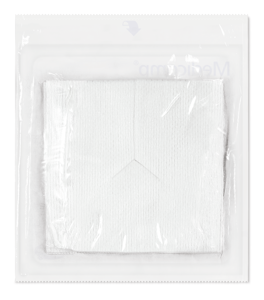Medicomp® Drain Compresse à fente stérile 6 plis, P25x2 7.5 x 7.5 cm