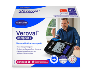 Veroval Compact + Oberarm Blutdruckmessgerät