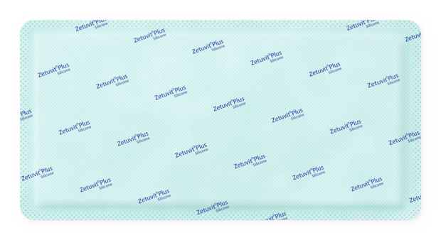 Zetuvit® Plus Silicone steril, einzeln verpackt 10 x 20 cm
