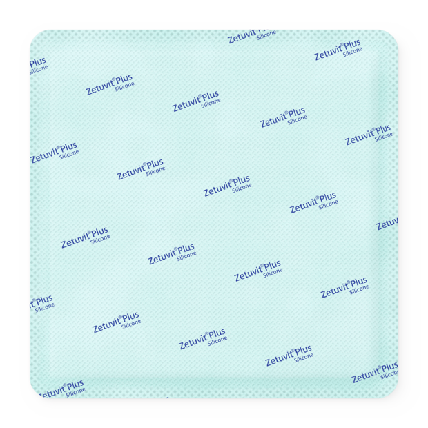 Zetuvit® Plus Silicone steril, einzeln verpackt 12.5 x 12.5 cm P10
