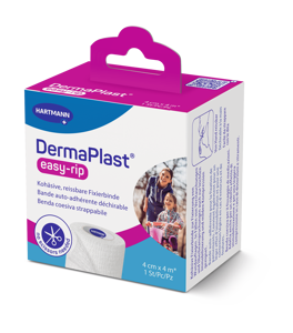 DermaPlast® easy-rip, bande de fixation et de soutien cohésive et déchirable