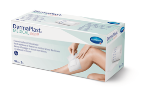 DermaPlast® Medical skin+ Bande adhésive de fixation en nontissé à base de silicone