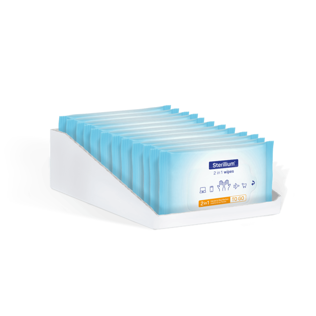 Sterillium Hände- & Flächentücher 2in1 wipes à 15 Tücher