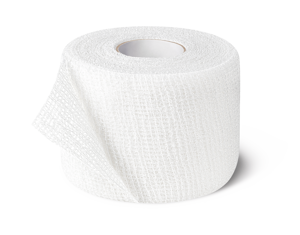 DermaPlast® CoFix Benda autoadesiva rotolo risparmio, scatola pieghevole, bianco 20 m x 6 cm