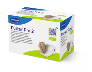 PütterPro 2 Set avec bande de rembourrage et compression 2 x 10 cm
