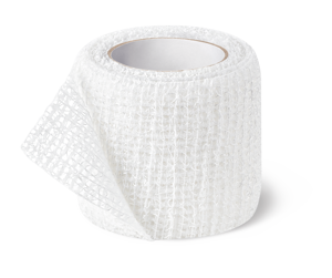 DermaPlast® CoFix Bande auto-adhésive blanche, en boîte 4 m x 4 cm