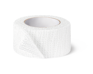 DermaPlast® CoFix Benda autoadesiva Scatola pieghevole, bianco 4 m x 2.5 cm P2