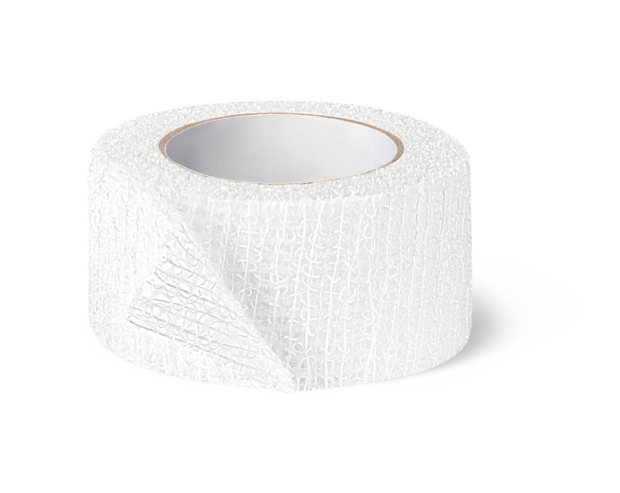 DermaPlast® CoFix Bande auto-adhésive blanche, en boîte 4 m x 2.5 cm P2