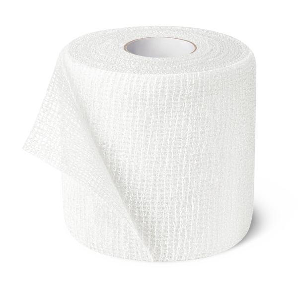 DermaPlast® CoFix Selbsthaftende Binde Sparrollen, Faltschachtel, weiss 20 m x 8 cm