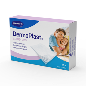 DermaPlast® Compress Compresses de gaze 8 x 12 cm