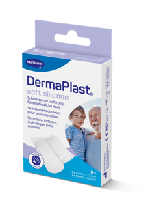 DermaPlast® Soft Silicone Wundpflaster Strips 2 Grössen