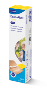 DermaPlast® Textil Pansement adhésif Centro; pansement central 3 x 4 cm
