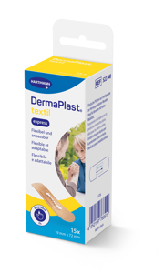 DermaPlast® Textil Cerotto Strips Express, in confezione singola 19 x 72 mm