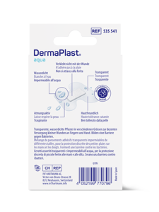 DermaPlast® Aqua Pflaster wasserfest Aqua Finger Mix 3 Grössen, assortiert