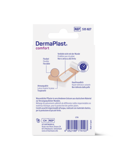 DermaPlast® Comfort Pflaster Family Packung Strips, einzeln verpackt 3 Grössen, assortiert