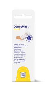 DermaPlast® Textil Cerotto Strips Express, in confezione singola 19 x 72 mm