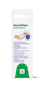 DermaPlast® Protect Plus pansement adhésif Express, strips en emballage individuel 19 mm x 72 mm