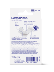 DermaPlast® Soft Silicone Wundpflaster Strips 2 Grössen