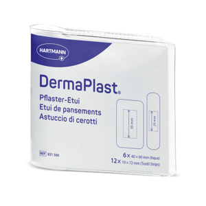DermaPlast® Pflaster-Etui 18 Pflaster in div. Grössen