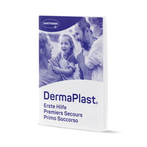 DermaPlast® Pflaster-Etui Kunststoff IVF HARTMANN Design Inhalt:  4 DermaPlast® Textil 4 DermaPlast® Protect Plus 4 D