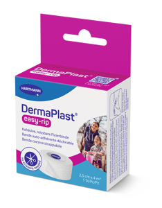 DermaPlast® easy-rip, kohäsive, reissbare Fixier- und Stützbinde