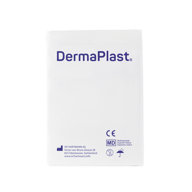 DermaPlast® Pflaster-Etui Kunststoff IVF HARTMANN Design Inhalt:  4 DermaPlast® Textil 4 DermaPlast® Protect Plus 4 D