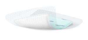Zetuvit® Plus Silicone Border sterile, sigillato singolarmente 12.5 x 12.5 cm