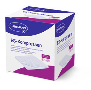 ES Faltkompressen und Longuetten, Typ 17, steril