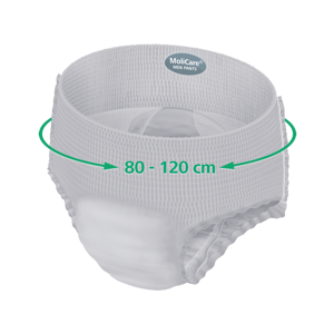 MoliCare® MEN PANTS 5 Mutandine per incontinenza M (circonferenza dell'anca 80-120 cm)