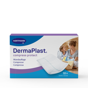 DermaPlast® Compress Protect Mehrlagige Wundkompresse P10 5 x 7.5cm