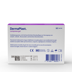 DermaPlast® Compress Gel compresse enduite 5 x 7.5 cm