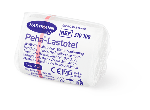 Peha® Lastotel blanc, emballage cellophane individuel 4 cm x 4 m P20