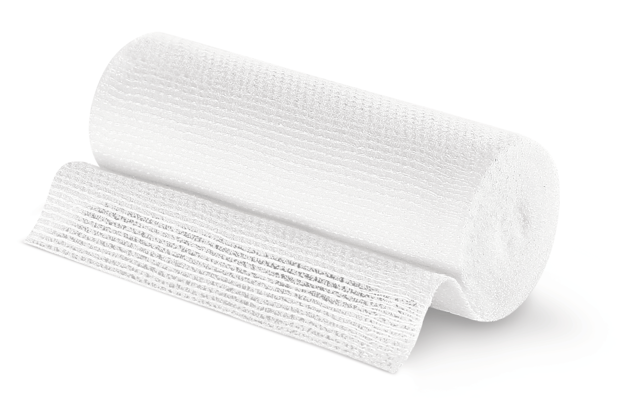 Peha® Lastotel weiss, einzeln verpackt in Cellophan 8 cm x 4 m P20