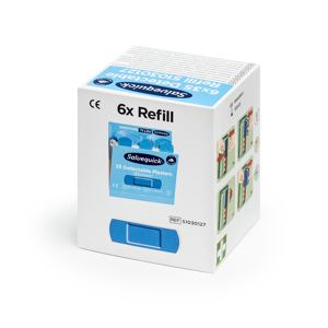 Salvequick pansements détectables Refill 6 x 35 pièces